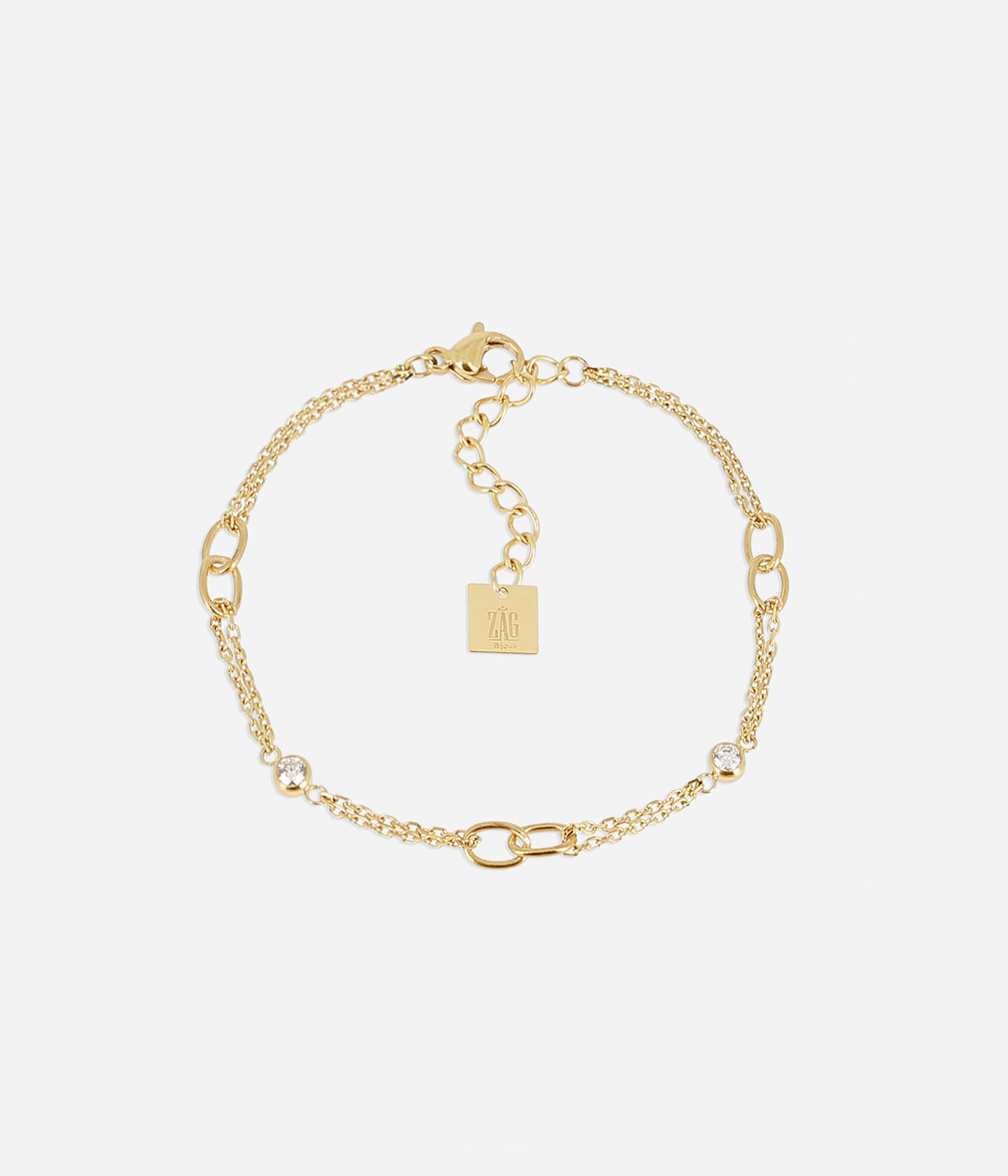 Bracelet Macari (Acier doré)