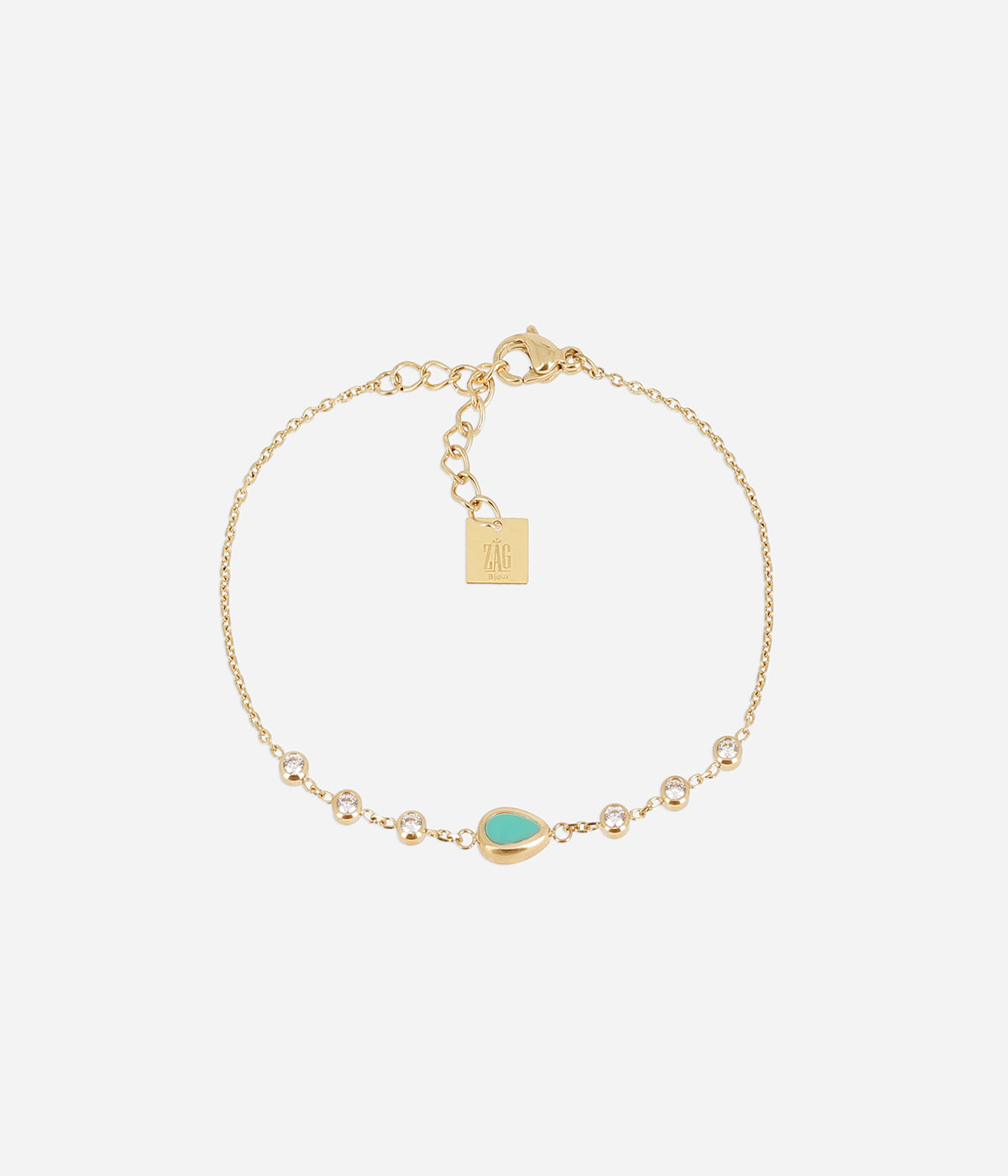 Bracelet Adrano (Acier doré)