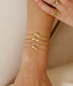Bracelet Maletto (Acier doré)