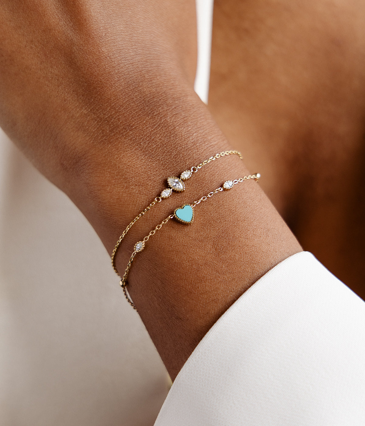 Bracelet Scupetu (Acier doré)