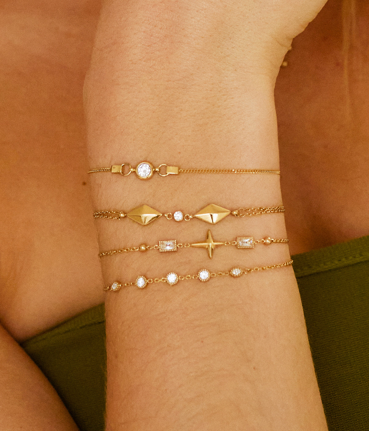 Bracelet Cutro (Acier doré)