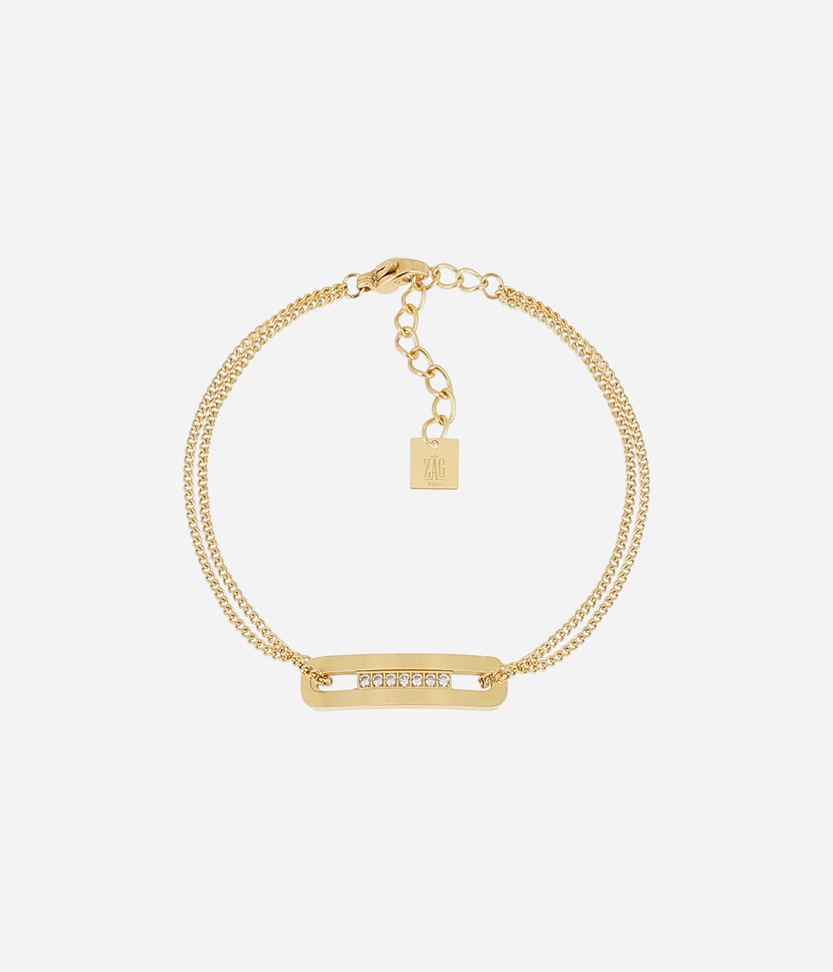 Bracelet Palmi (Acier doré)