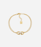 Bracelet Tropea (Acier doré)