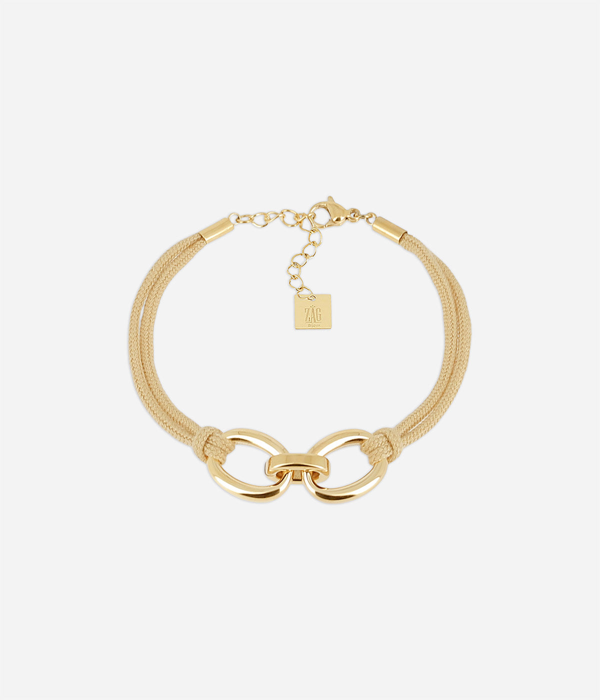 Bracelet Pirazollu (Acier doré)