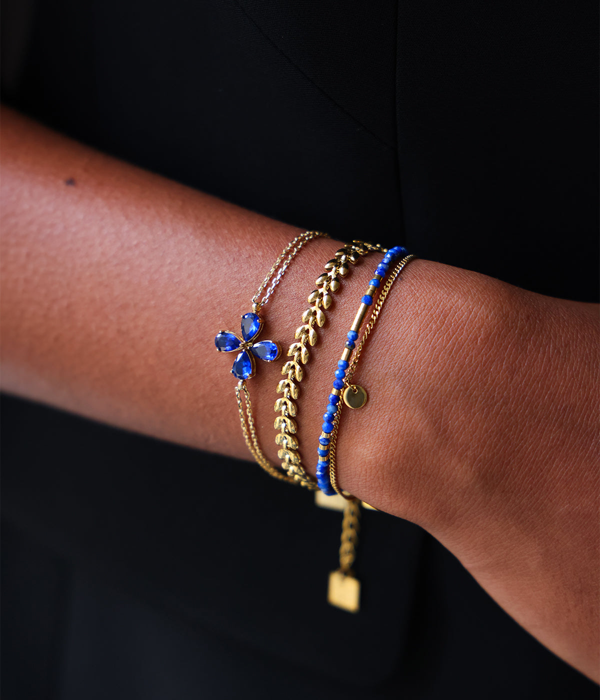 Bracelet Estial (Acier doré)