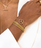 Bracelet Tulia (Acier doré)