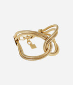 Bracelet Thalix (Acier doré)