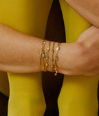 Bracelet Colbu (Acier doré)