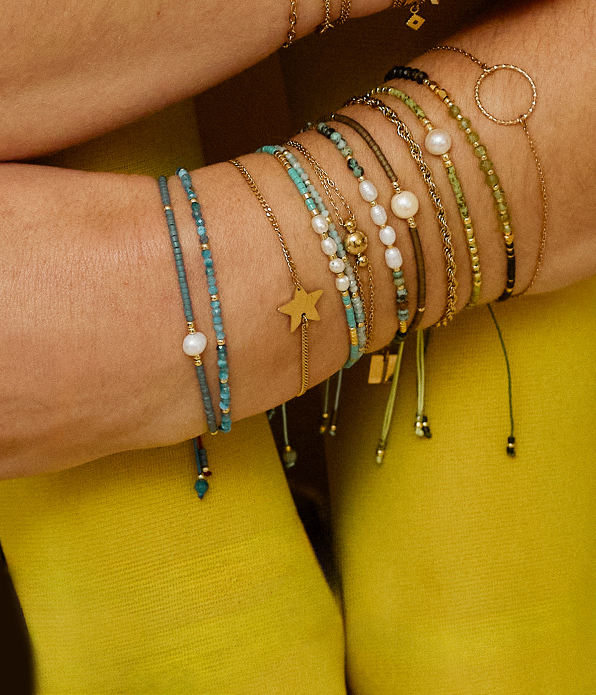 Bracelets Antioco (Acier doré)