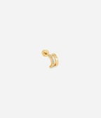 Piercing Nauru (Acier doré)
