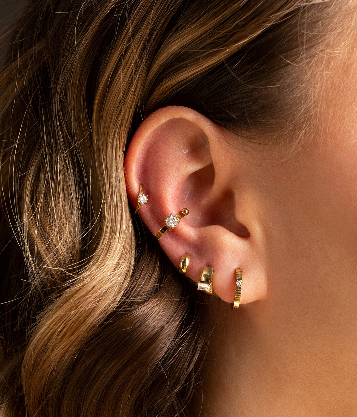 Piercing Tasmanie (Acier doré)