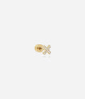 Piercing Barbade (Acier doré)