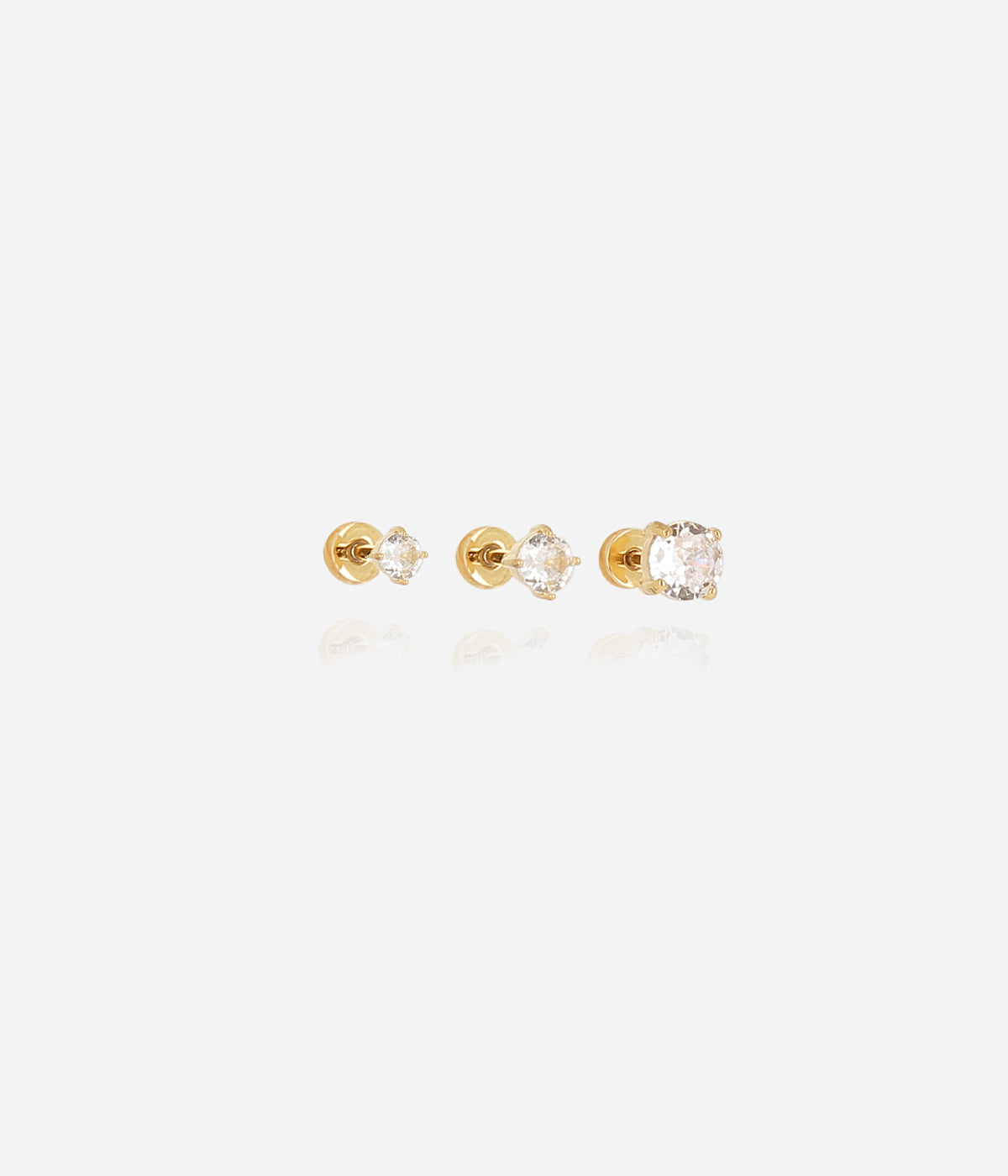 Piercing Menorca L (Acier doré)
