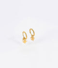 Boucles d'oreilles Phine (Acier doré)
