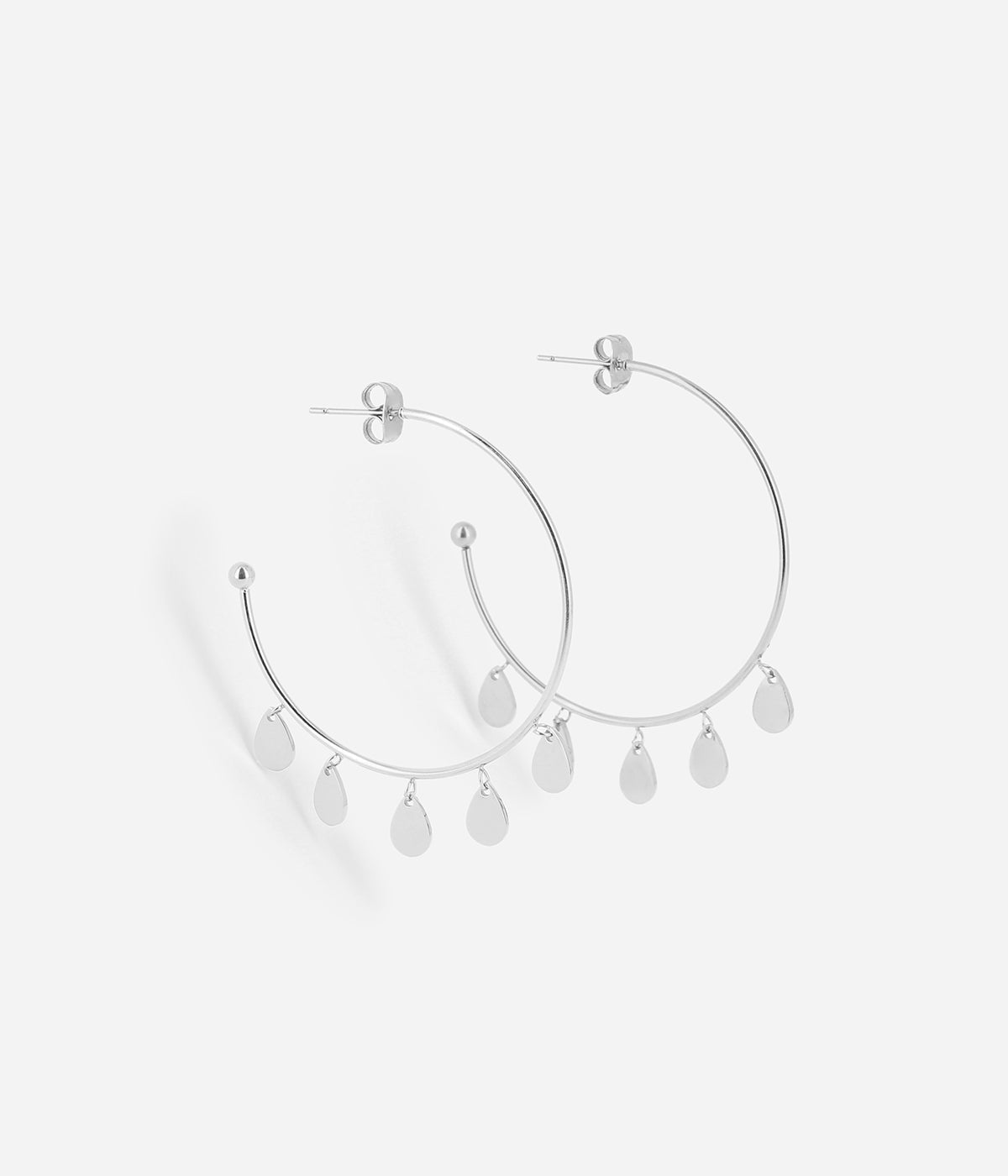 Boucles d'oreilles Drop (Acier)