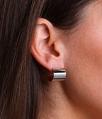 Boucles d'oreilles Maki (Acier)