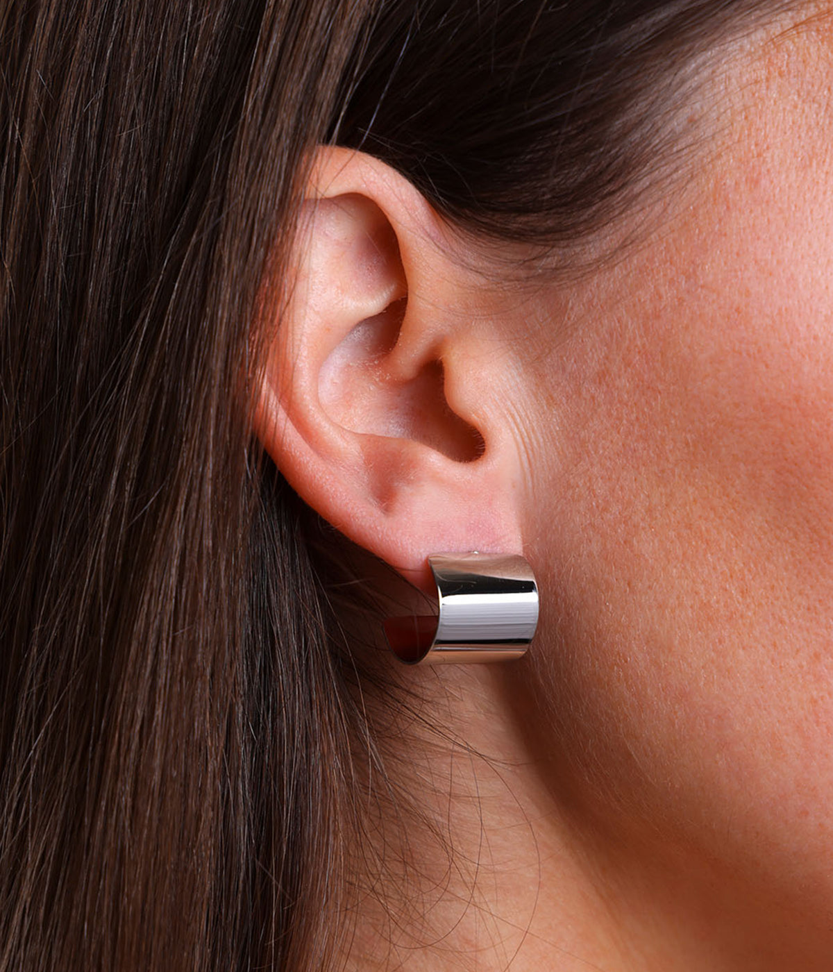 Boucles d'oreilles Maki (Acier)