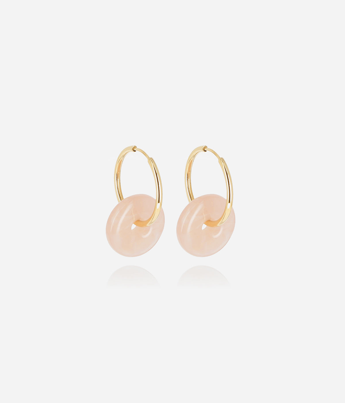 Boucles d'oreilles Shade (Acier doré)