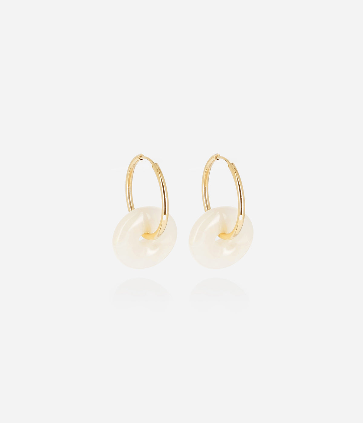 Boucles d'oreilles Shade (Acier doré)