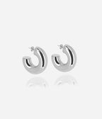 Boucles d'oreilles Amande (Acier)