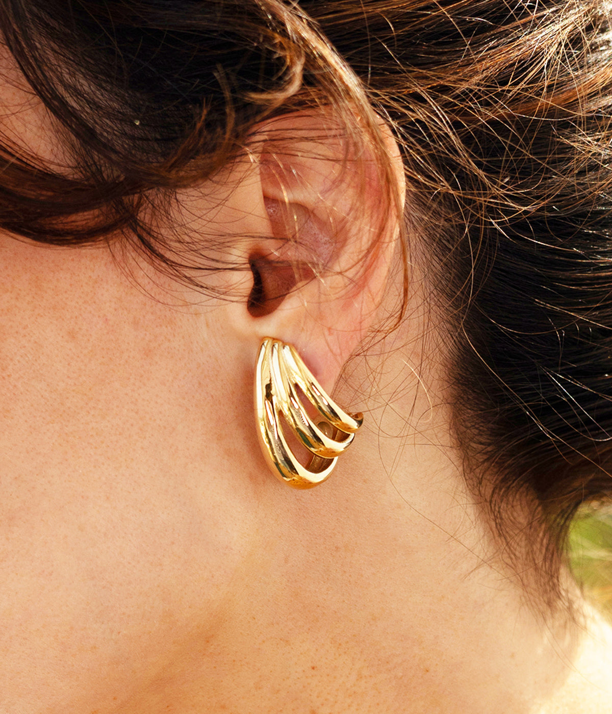 Boucles d'oreilles Telma (Acier)