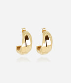 Boucles d'oreilles Enora (Acier doré)