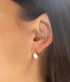 Boucles d'oreilles Cabaji (Acier doré)