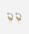 Boucles d'oreilles Portia (Acier mix)