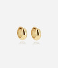 Boucles d'oreilles Rees (Acier doré)