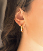 Boucles d'oreilles Sagan (Acier)