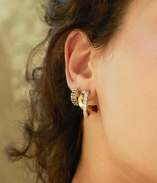 Boucles d'oreilles Apolline (Acier)