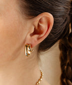 Boucles d'oreilles Astrolab (Acier)