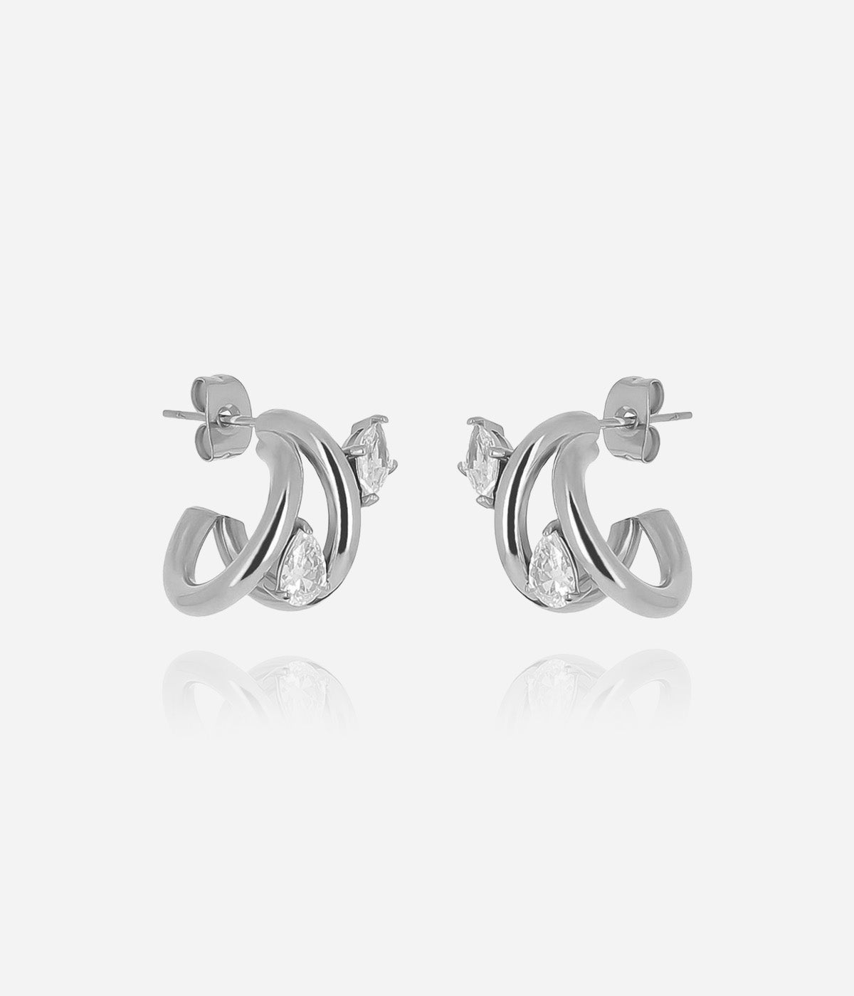 Boucles d'oreilles Veglie (Acier)