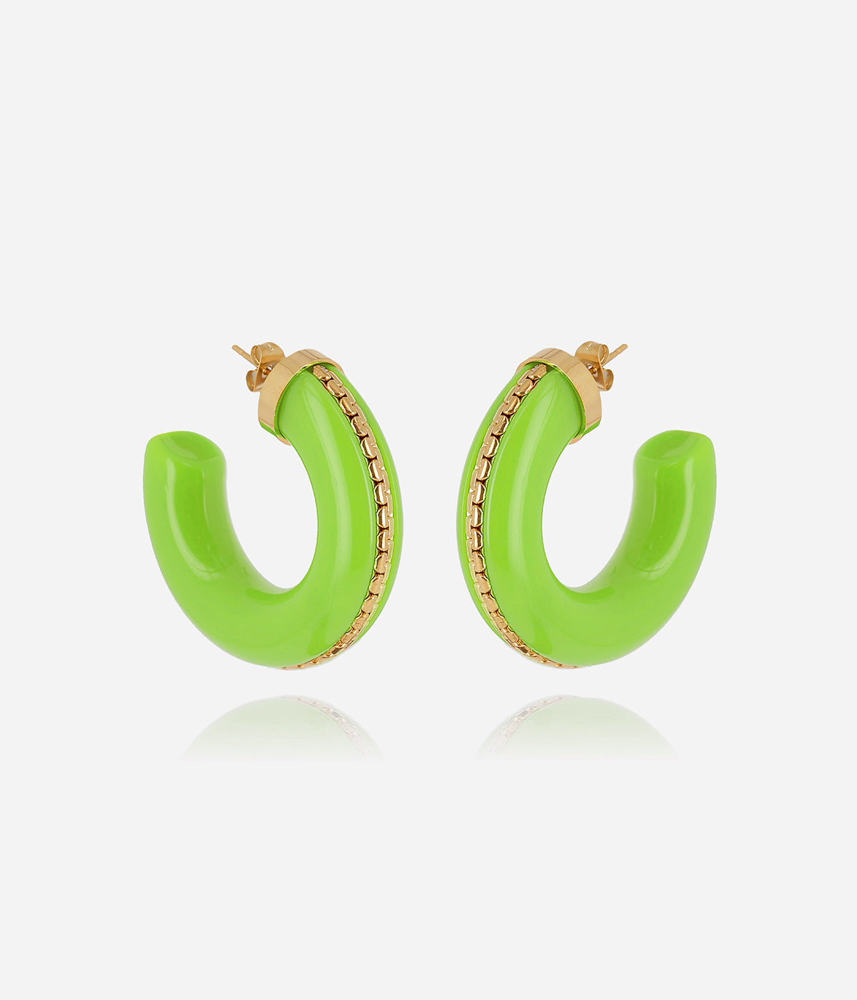 Boucles d'oreilles Zakko (Acier doré)