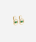Boucles d'oreilles Keno (Acier doré)