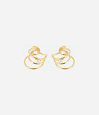 Earcuffs Gabriela (Acier doré)