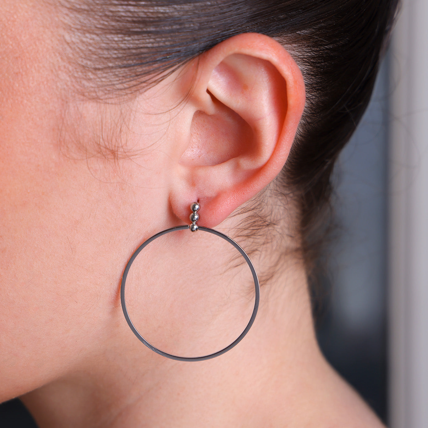 Boucles d'oreilles Honoré (Acier)