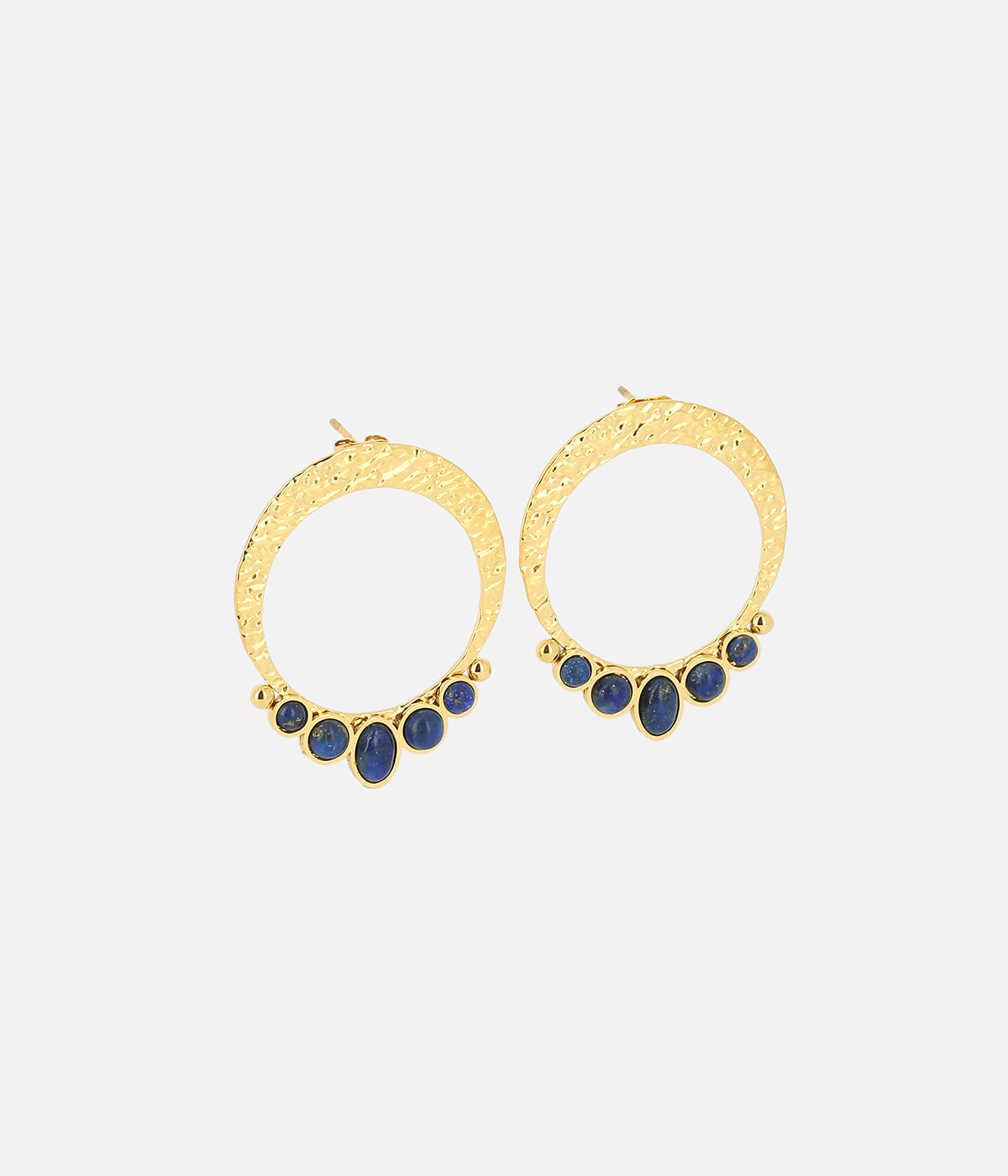 Boucles d'oreilles Cordelia (Acier doré)