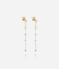 Boucles d'oreilles Bruma (Acier doré)