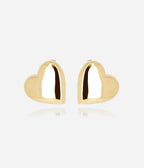 Boucles d'oreilles Célestine (Acier doré)