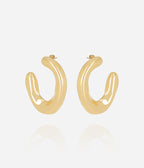 Boucles d'oreilles Tancredi (Acier doré)