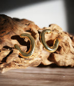 Boucles d'oreilles Tancredi (Acier doré)