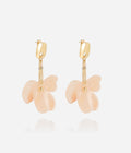 Boucles d'oreilles Hanabi (Acier doré)