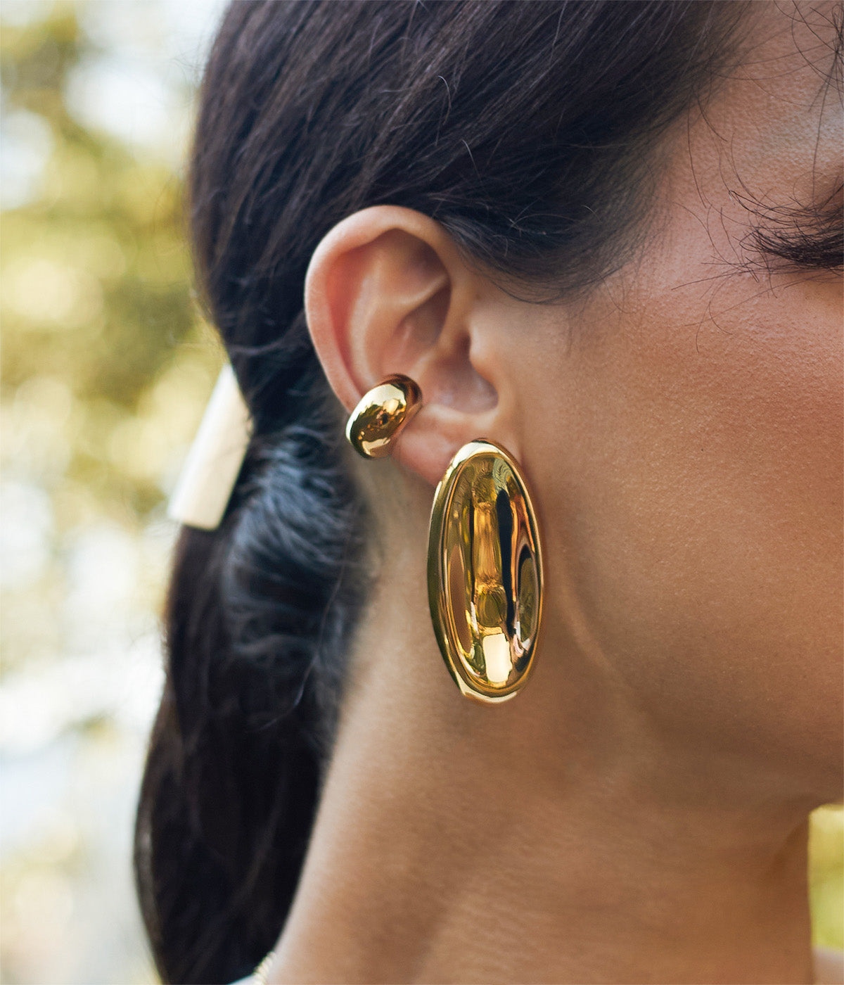 Boucles d'oreilles Orane (Acier)