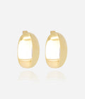 Boucles d'oreilles Althéa (Acier doré)