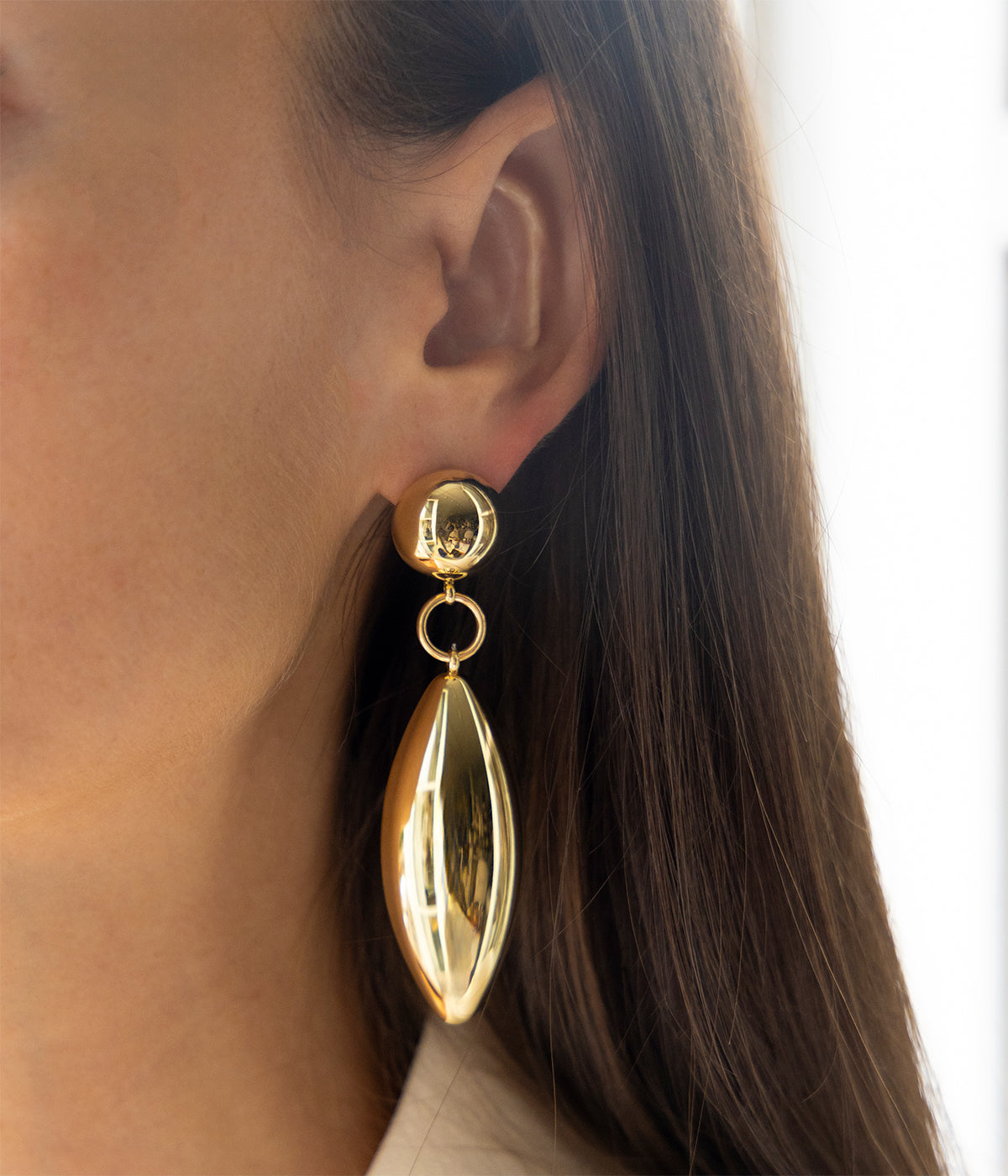 Boucles d'oreilles Velio (Acier)