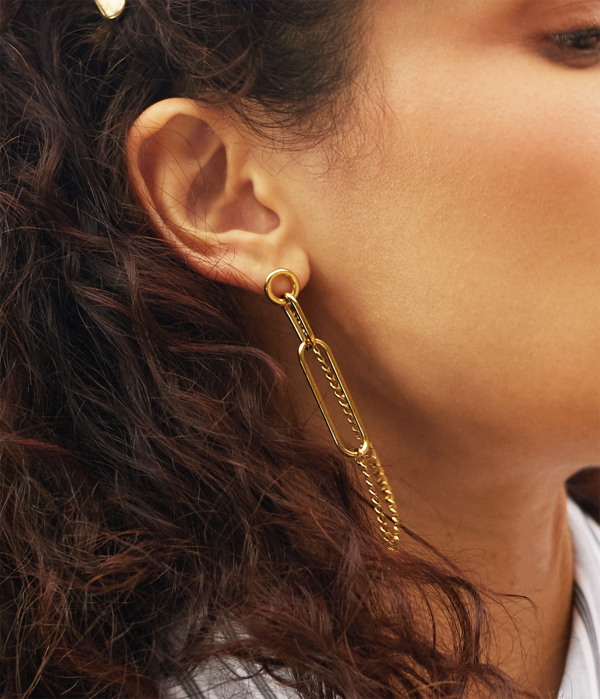 Boucles d'oreilles Solis (Acier)