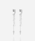 Boucles d'oreilles Tahia (Acier)