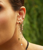 Boucles d'oreilles Tahia (Acier)