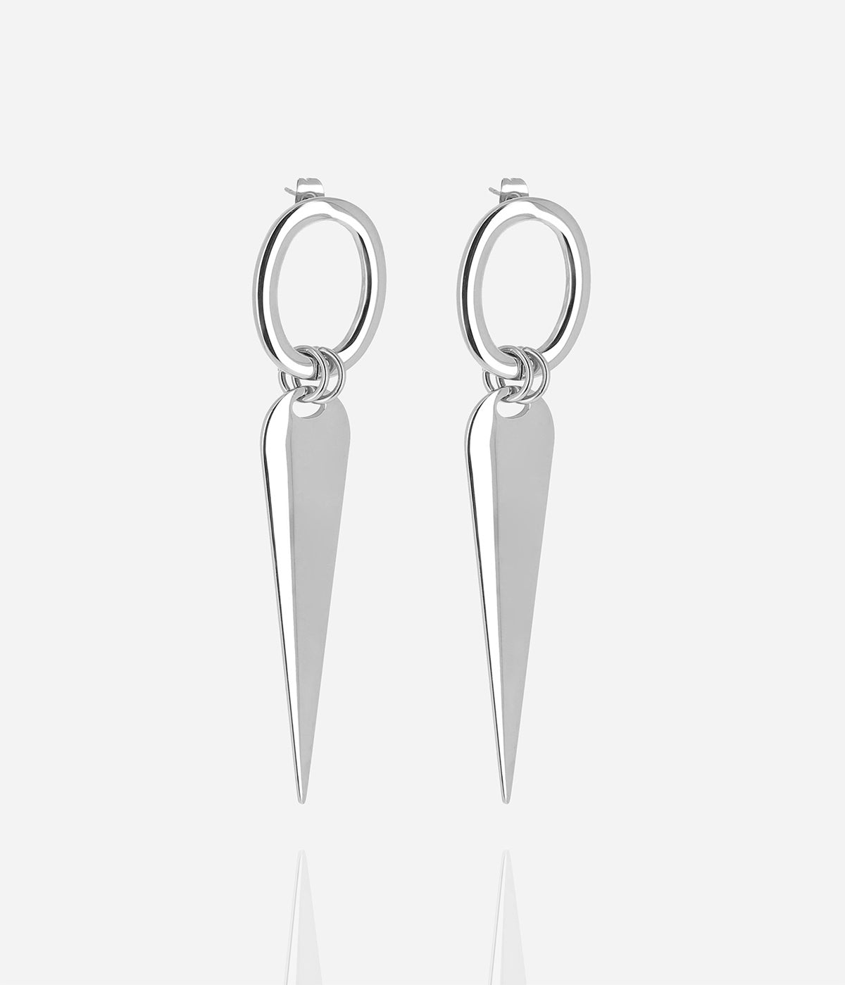 Boucles d'oreilles Brogy (Acier)